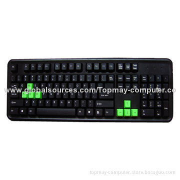 Standard Keyboard, 107 or 108 Keys Available